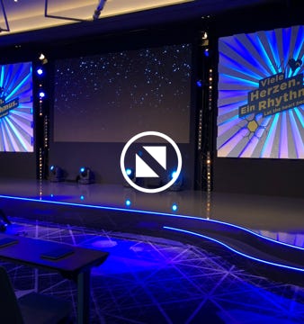 Pharma Kick-Off To do: Technik I Setbau I Design Location: Marriott Berlin